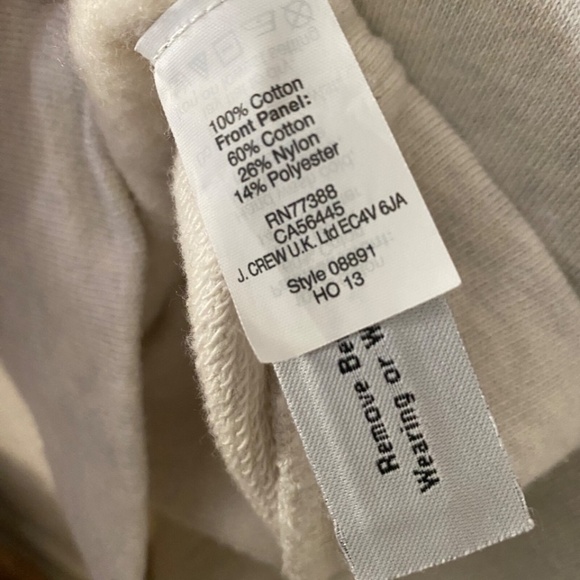 J. Crew Cable Knit Crewneck Sweatshirt Small - Picture 10 of 10